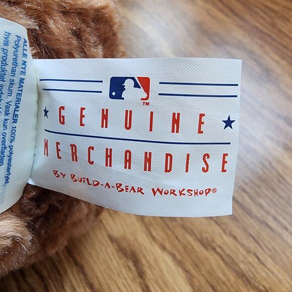 St. Louis Cardinals Build A Bear MLB Plush Bear BAB Toy 16” Long Brown - Picture 9 of 10